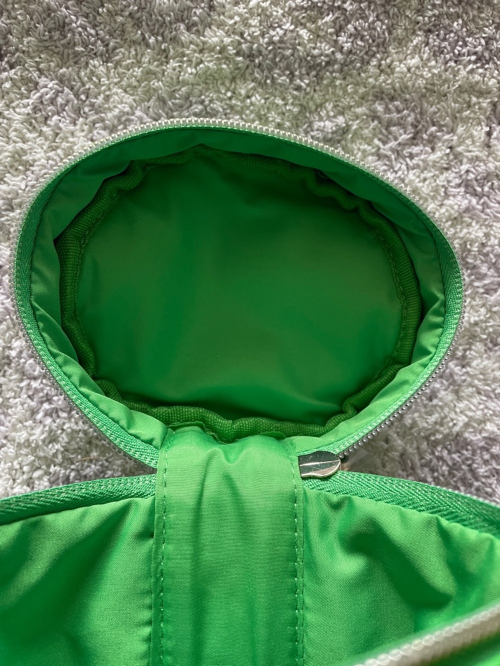 New Tara Harper Green Pebbled Leather Travel Jewelry Case - Picture 6 of 6